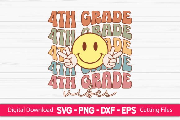 4th Grade Teacher Vibes: A Perfect Embroidery Design