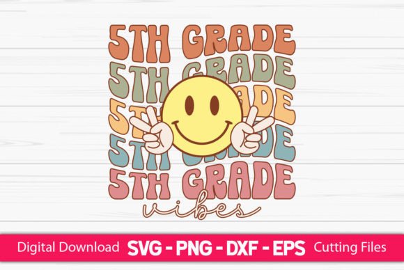 5th Grade Teacher Vibes: A Perfect Fit for Your Next Embroidery Project