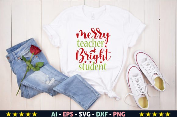 Merry Teacher Bright Student: A Charming Embroidery Design