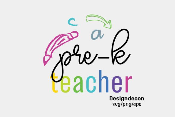 Review: Pre-k Teacher Watercolor Retro SVG