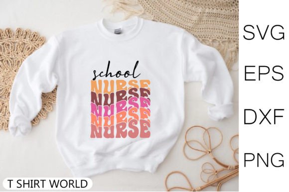 School Nurse Retro SVG Design: A Closer Look